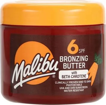 Přípravek na opalování Malibu Bronzing Butter SPF6 Opalovací máslo s beta karotenem
