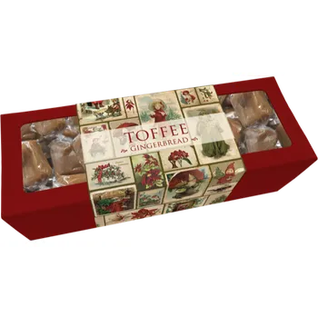 Vánoční dekorace Vánoční dárkově balené karamely Christmas Collage