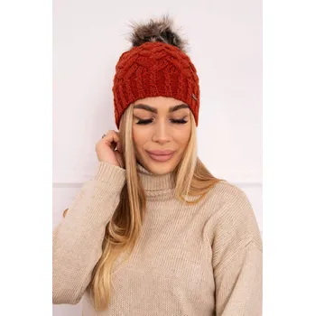 Čepice Fleecová čepice Daria K217 červená UNI