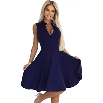 Dámské šaty Dámské šaty 573-2 - NUMOCO tmavě modrá S