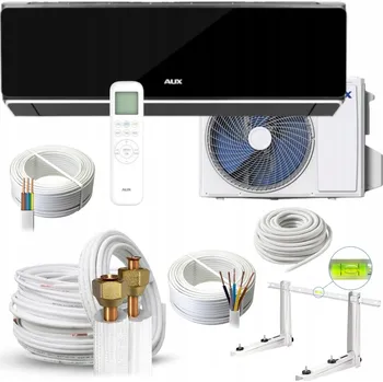 Klimatizace Nástěnná klimatizace AUX Halo Deluxe 2,7kW + montážní sada 3m Rodigas