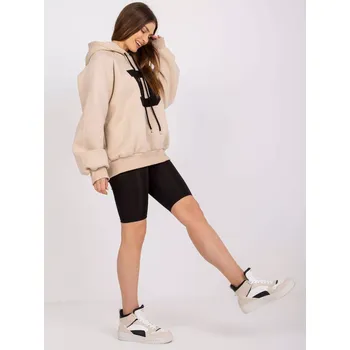 Dámská halenka Mikina EM BL 651/D.29X béžová jedna velikost