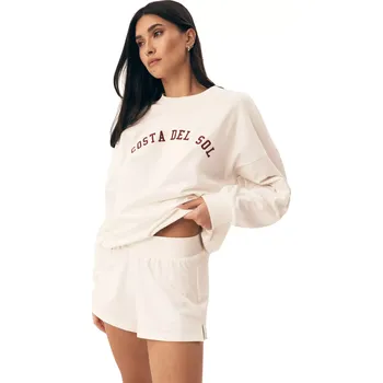 Dámské pyžamo Dámské pyžamo 42678 Nimes - HENDERSON krémová S