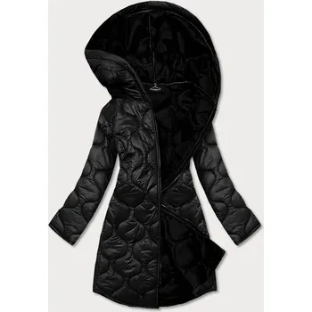 Lehká černá dámská prošívaná bunda (9613) černá jedna velikost