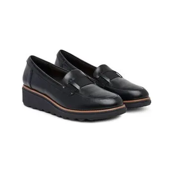 Dámské polobotky Polobotky Clarks Sharon Pace 26184342 Černá 37