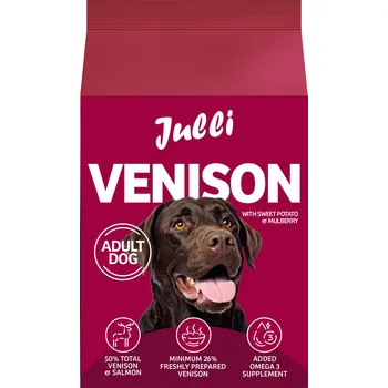 Krmivo pro psa JULLI Dog Grain Free Adult rich in fresh Venison & Potato 6kg