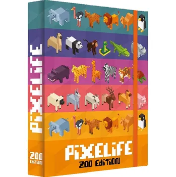 Set školních potřeb Box na sešity A5 Jumbo MAX Pixelife