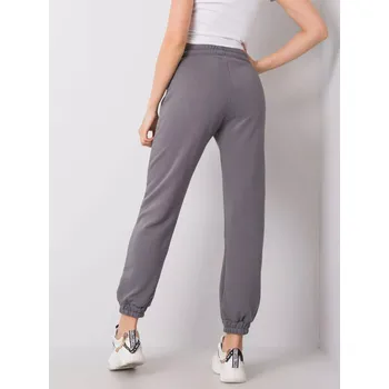 Dámské kalhoty Tepláky RV DR 6120.03P tmavě šedá L