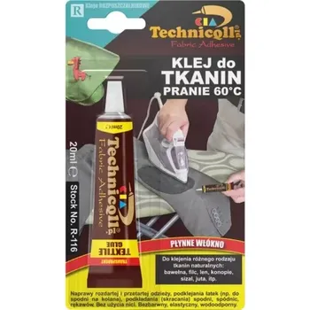 Průmyslové lepidlo TECHNICQLL ADHESIVE FOR FABRIC - Lepidlo na textil 20ml