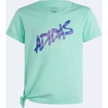 Chlapecké tričko Dívčí tričko Dance Knotted Jr HR5817 - Adidas 164 cm