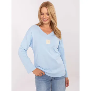 Dámská halenka Halenka RV BZ A852.51 světle modrá jedna velikost