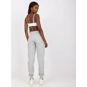 Dámské kalhoty B 005 tepláky.04X šedá XS