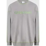 Pánská mikina NM2458E PET béžová - Calvin Klein L