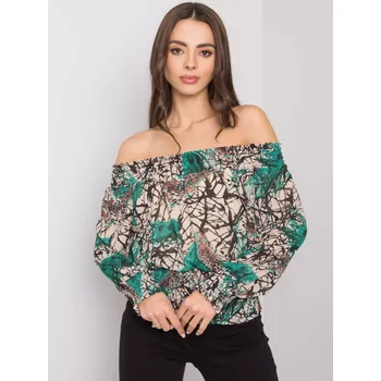 Dámská halenka Halenka DHJ BZ 15175.05P zelená jedna velikost