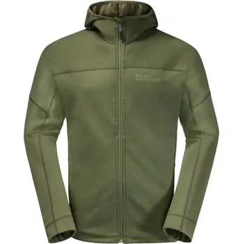 Pánská mikina Jack Wolfskin mikina Hirschberg Hooded FZ M 1710881-4129 pánské XL
