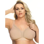Měkká dámská podprsenka bez kostic Gorsenia K422 Anya béžová 105B
