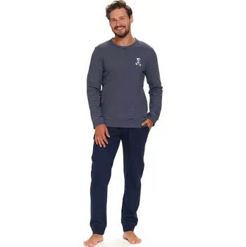Pánské pyžamo Pánské pyžamo 5251 - Doctornap tmavě modrá L