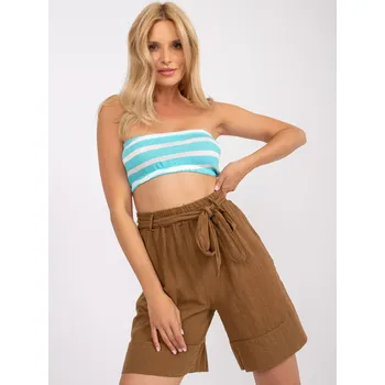 Dámské kalhoty Šortky TW SN BI 26464.07 hnědá M