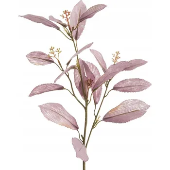 umělá květina Větvička umělá 69 cm dekorativní fialová