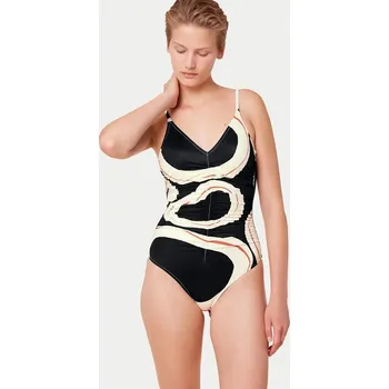 Dámské plavky Dámské jednodílné plavky Summer Allure OP 01 černé - Triumph 40B