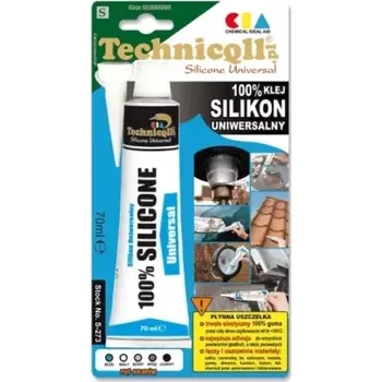 TECHNICQLL UNIVERSAL SILICONE - Univerzální bílý šedý 70ml