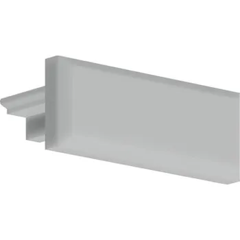 LED osvětlení Záslepka pro LED profil Micro-PLUS, šedá