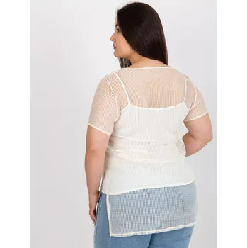 Dámská halenka Halenka LK BZ 506238.40P světle béžová 44