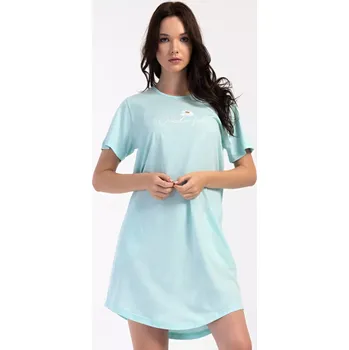 Dámské noční prádlo Pánské pyžamo šortky Earth mentolová 2XL