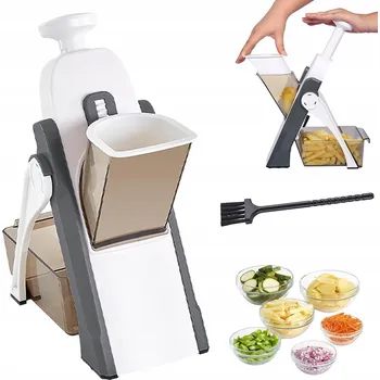 Kráječ zeleniny KRÁJEČ NEREZOVÁ OCEL ZELENINY OCELI NASTAVITELNÝ 37X20X40 CM