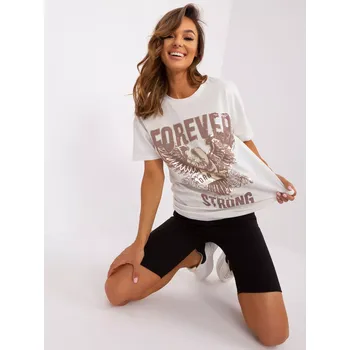 Dámské tričko Tričko TW TS OB057.50 ecru XL