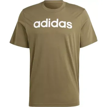 Tričko adidas Essentials Single Jersey s lineárním vyšívaným logem M IC9280 L