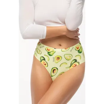 Dámské oblečení Julimex Avocado Simple Brasil Maxi kalhotky S-2XL avokádo S