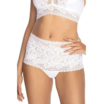 Kalhotky Dámské boxerky Gizela white - ROZA bílá XL