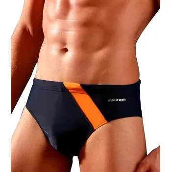 Pánské plavky Plavkové kalhotky Sesto Senso art.411 M-2XL tmavě modrá M