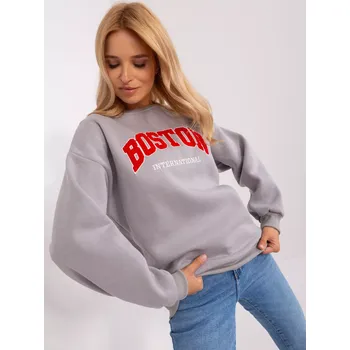 Dámská mikina Mikina EM BL 617 8.10 šedá jedna velikost