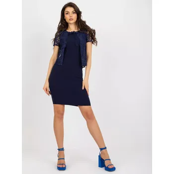 Dámské šaty LK SK 509281 šaty.36X tmavě modrá 40