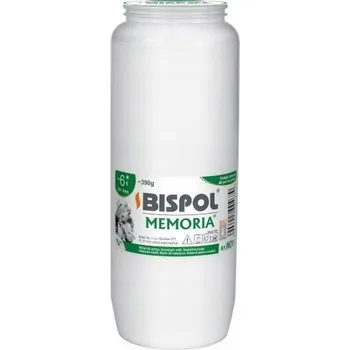 Svíčka Olejová náplň do hřbitovních svíček Bispol 17,5 cm