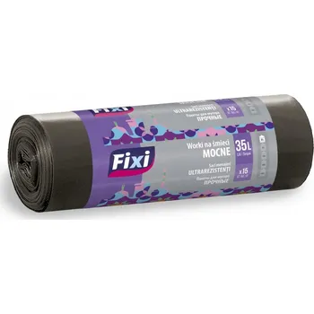 Pytle na odpadky Pevné univerzální pytle na odpad Fixi 35 l 15 ks