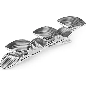 Sponka do vlasů listy Varianta: 1 stříbrná, Balení: 1 ks