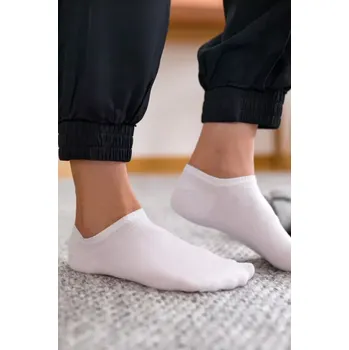 Tenké nízké ponožky 002 bílá 38-40