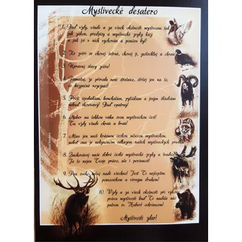 Myslivecké desatero - Hana Křenková
