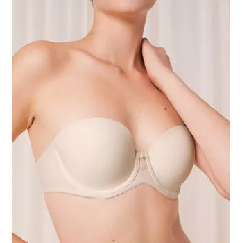 Podprsenka Dámská podprsenka Pure Micro WDP - BROWN - hnědá 00DL - TRIUMPH BROWN 85A