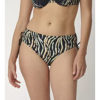 Dámské plavky Dámský spodní díl plavek Charm Elegance 2.0 Midi hnědý - Triumph tmavá kombinace hnědé (M004) 0038