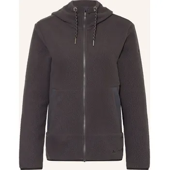 Dámská mikina Vaude Dámská Fleecová Bunda Manukau Ii, tmavě šedá, 38