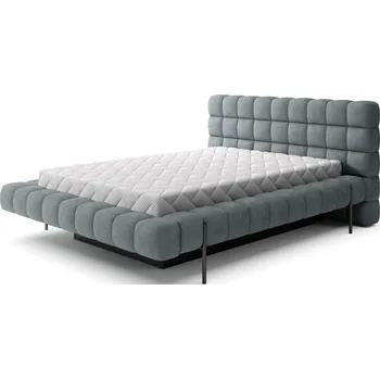 Postel Dvoulůžková postel MAGENTTA 160x200 se zvedacím roštem Touch 100 zelená