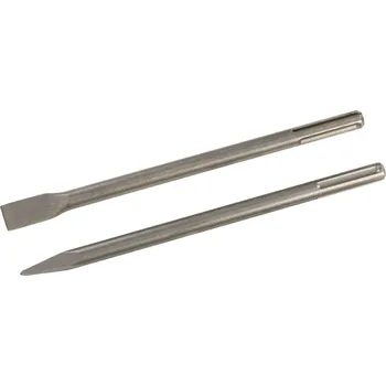 Pneumatické kladivo Scheppach sada 2 x SDS MAX sekáč plochý a špičatý, pr. 18 mm, délka 350 mm 7907900001