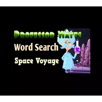 Počítačová hra Professor Watts Word Search: Space Voyage