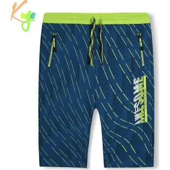 Chlapecké kraťasy Chlapecké 3/4 tepláky Kugo MS1731 petrolejové