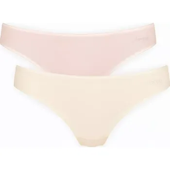 Kalhotky Dámské kalhotky Sloggi GO Brazil C2P světlá kombinace hnědé (M003) 00XS