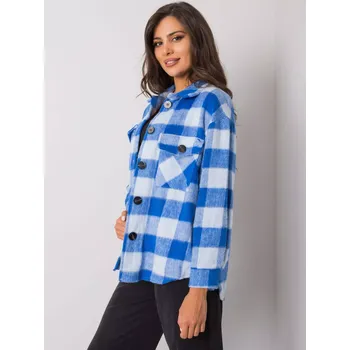 Dámská košile EM košile KS 2856 1.21P bílá a modrá jedna velikost